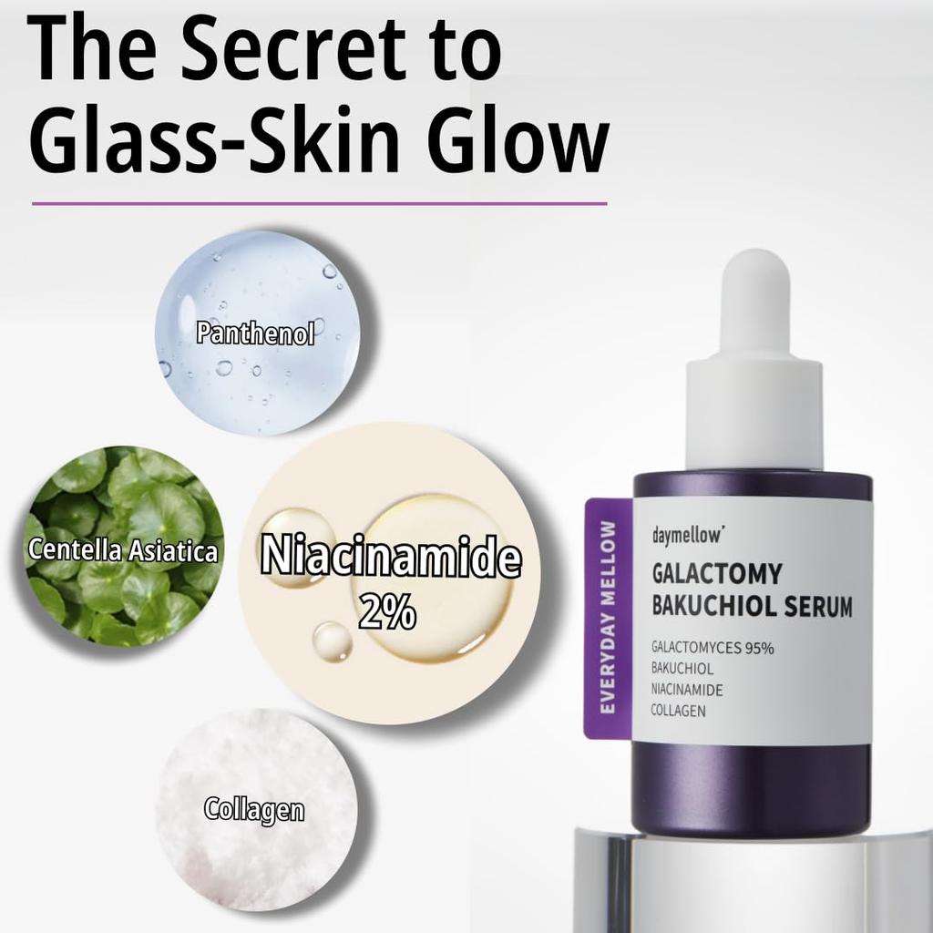 Daymellow Galactomybactyol 30ml (Galactomyces 95%) Serum/Retinol Serum/Retinol Serum/Dullness/Elasticity/Hardness/Pores,