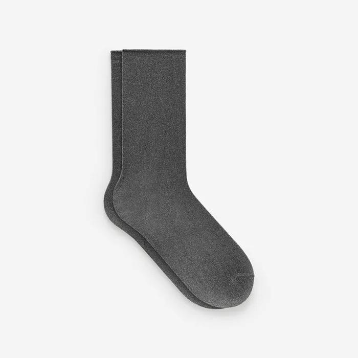 (W) Lurex Socks (1248252-001) (Black)