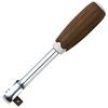 VESSEL Woody Ratchet Handle Non-Slip Grip 3/8 Inch (9.5mm) HRH3-W