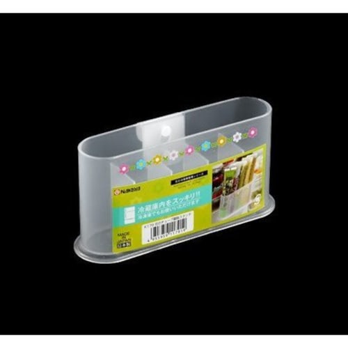 

Great for storage! Refrigerator Tube Condiment Stand (Floral Pattern)