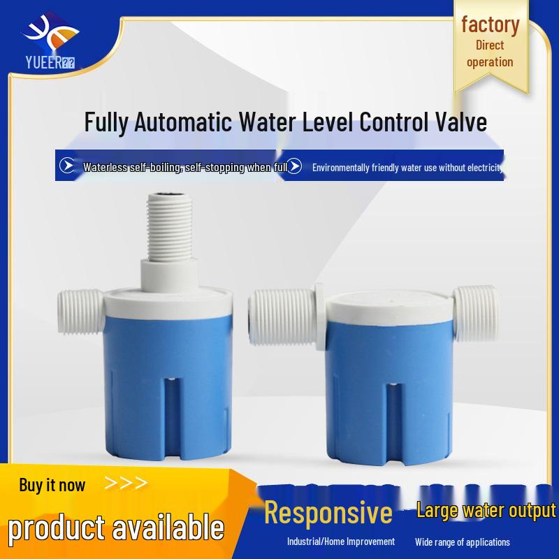 Valvola a galleggiante automatica per serbatoio dell'acqua – Interruttore di arresto automatico per il controllo del livello dell'acqua in serbatoi e piscine