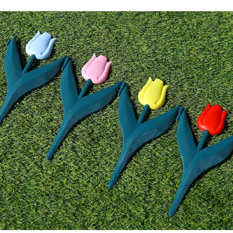 Decorative Tulips Flower Design Fence PVC Garden Fence for Interlocking of Yard and Pathway Borders Gardening Supply