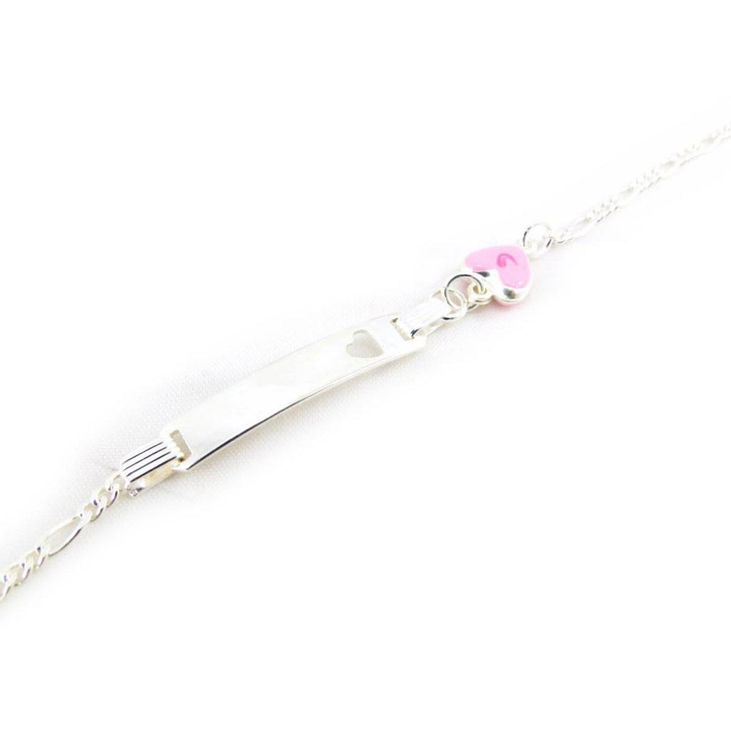 Les Trésors De Lily [C5634] - Corrente prateada 'Bambino Love'