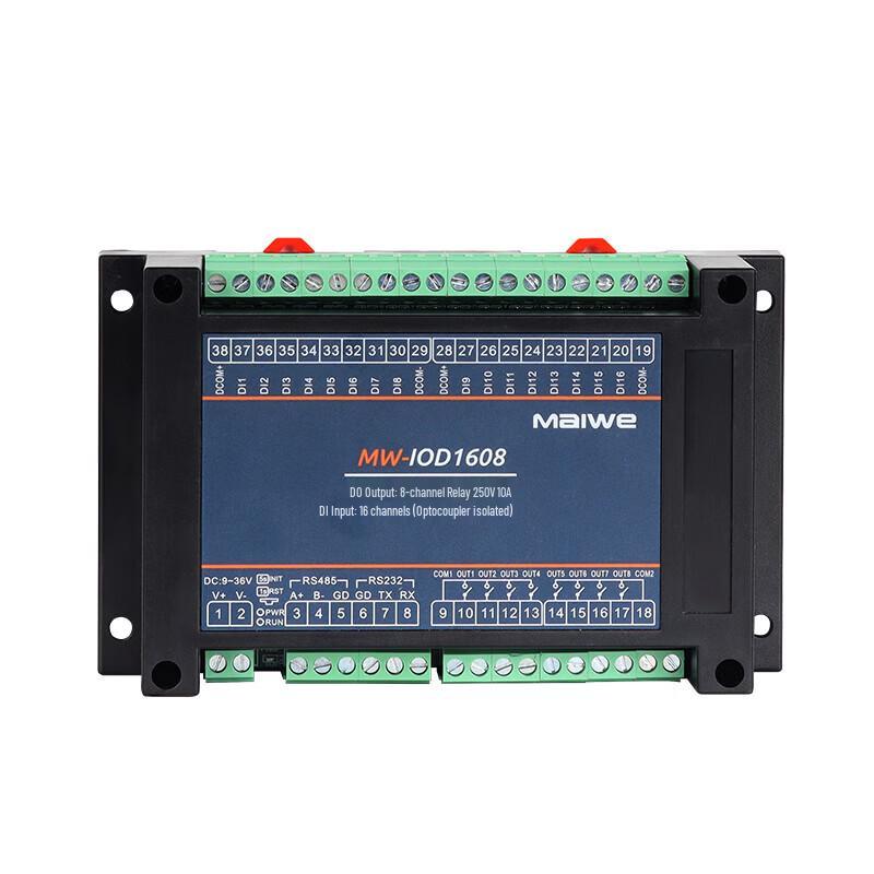 

Mway Industrial Modbus RTU Gateway with 16DI/8DO