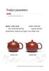 Red Clay Pufferfish Little Xishi Teapot 180ml - Kung Fu Tea Set with Gift Engraving.