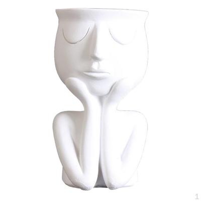 Head Planter Resin Plant Pot for Succulent / Flower