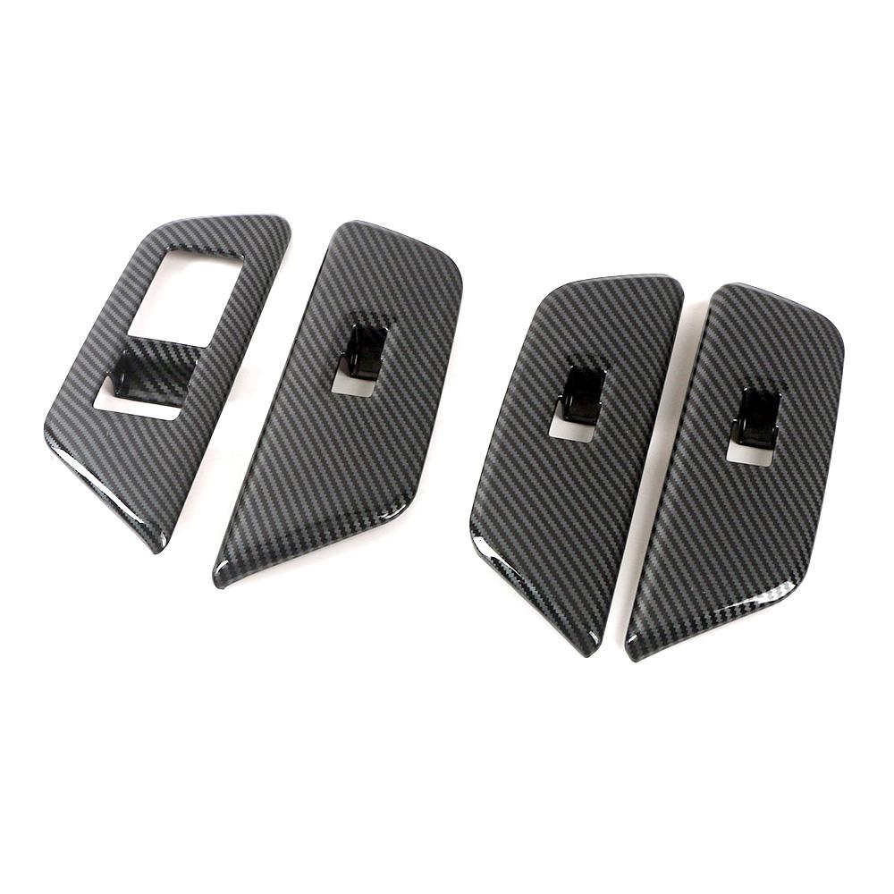 For Volkswagen VW ID.6 ID6 2024 2024 Car Window Lift Switch Button Panel Frame Cover Trim Car Styling Refit Anti Scratch