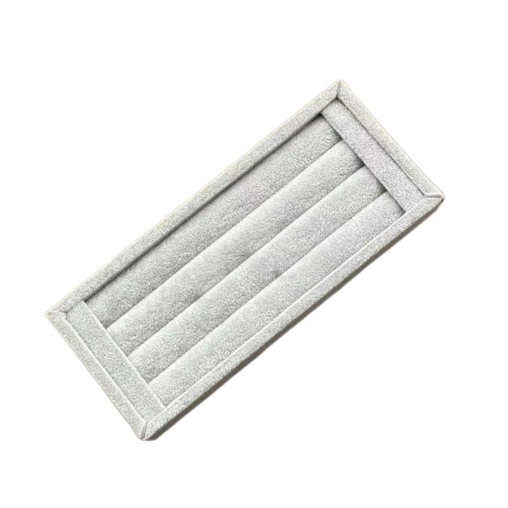 Flannelette Velvet Jewelry Tray Mini Jewelry Storage Pallet Rings Earrings Organizer  Gifts