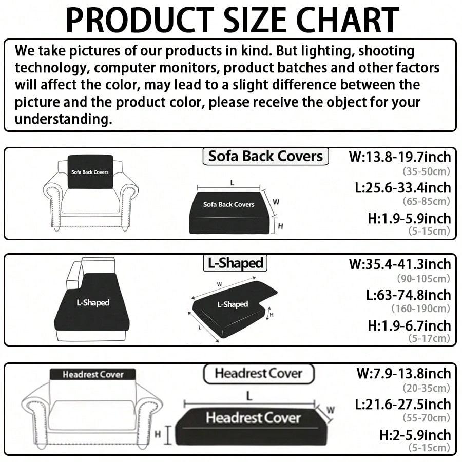 Jacquard Sofa Seat Cushion Cover Thicken Sofa Cover Sofa Slipcover Stretch Sofa Cover Pets Kid Furniture Protector For Home