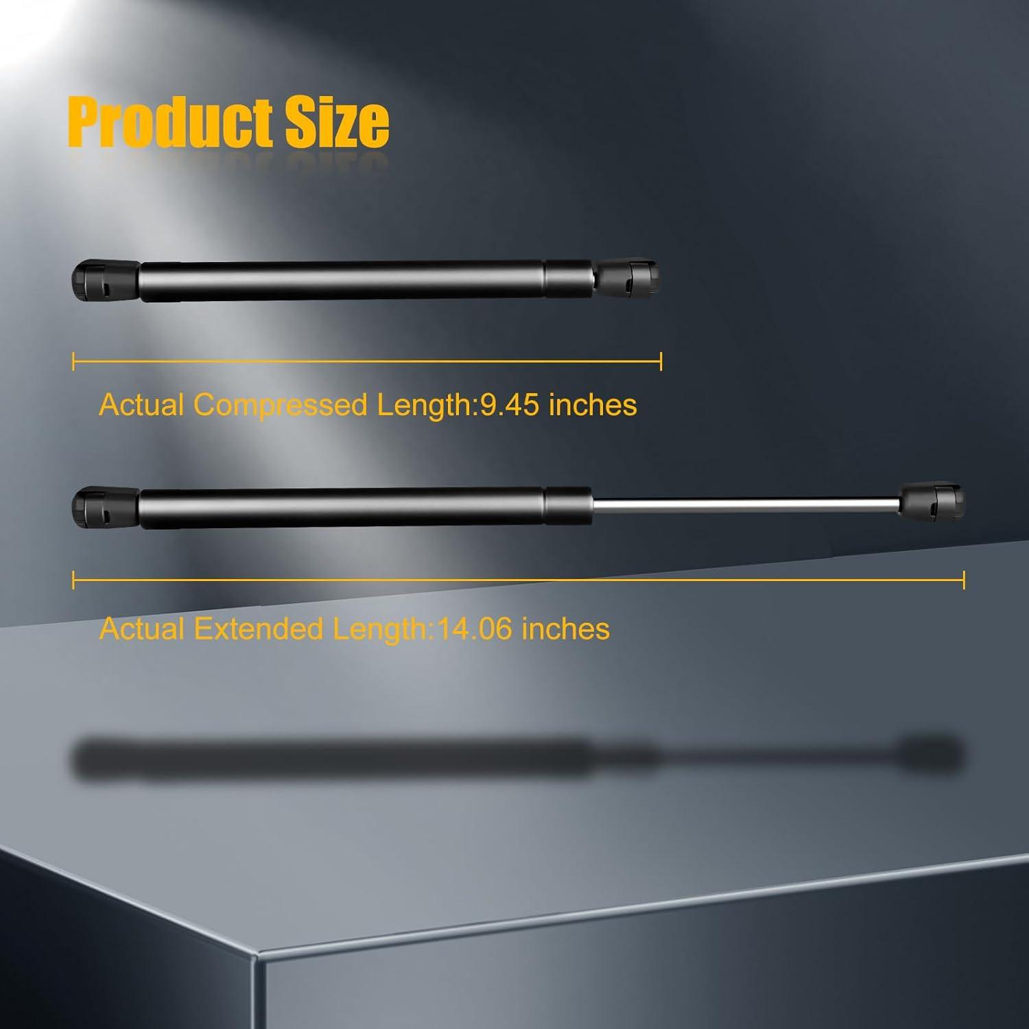 Lift Supports Struts Shocks, Hood Lift Supports Fit for Acura TL 2004-2008 6351,Pack of 2