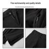 Dibinze Men's Plus Size Winter Fleece-Lined Casual Pants