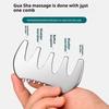 Stainless Steel Gua Sha Massage Tool – Facial and Body Scraping Plate for Neck, Back, and Facial Therapy
