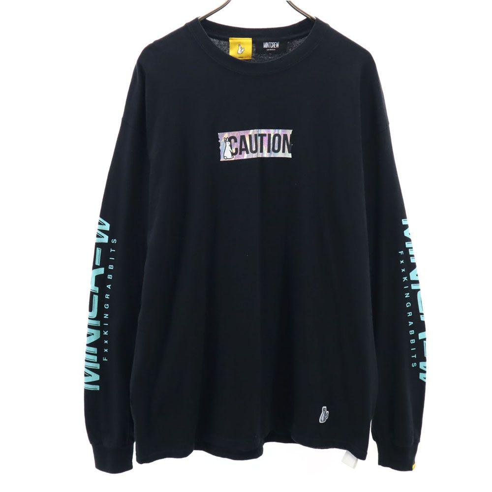 

MINTCREW Футболка с длинным рукавом L черная Ron T Мужская Б/У