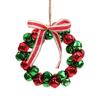 Christmas Bell Hanging Ornament For Front Door Christmas Tree Hanging Decoration Holiday Decoration Indoor and Outdoor
