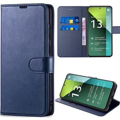 Case for Xiaomi Redmi Note 13 Pro 5G - Shockproof - PU Leather - Card Slots
