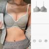 Femei fără sudură sutien subțire căptușit sexy fără fir adună Push Up bralette lenjerie intimă culoare solidă sutien intim feminin lenjerie intimă