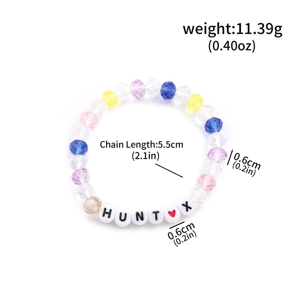 Anime K-POP Dämonenjägerin Anhänger Perlen DIY Armband