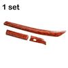 3pcs For Honda Accord 8th Gen 2008-2013 Car Dashboard Strips Trim black brushed Interior Auto Parts Accessories