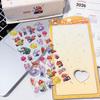 Disney Zootopia 3D Embossed Crystal Sticker Cute Cartoon Judy Nick DIY Mobile Phone Decoration Sticker Student Stationery Gift