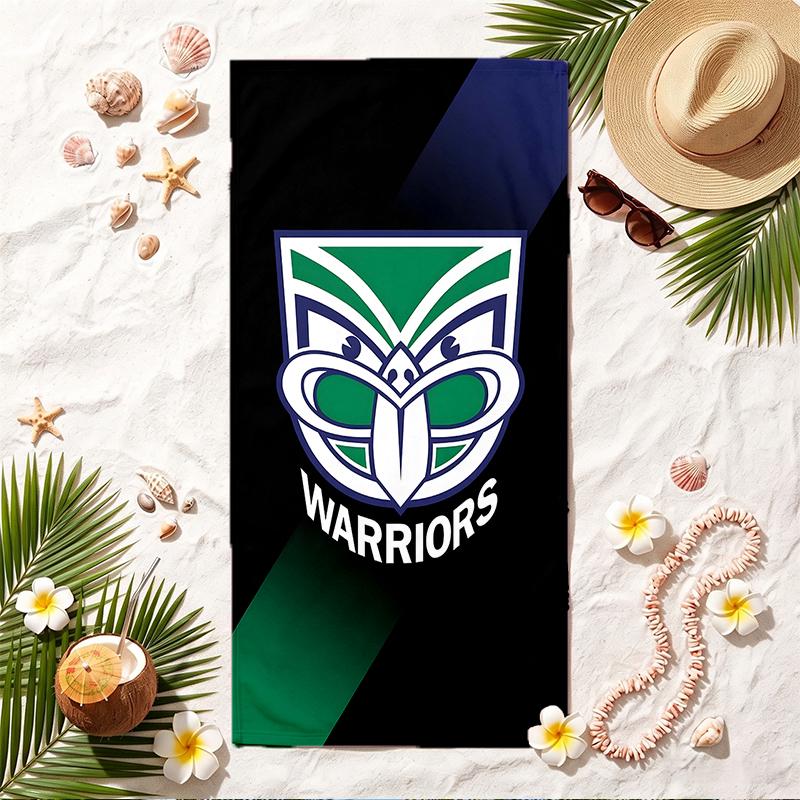 New Zealand Warriors Soft Beach Towel Stylish Beach Pool Towel for Summer Seaside Vacation Travel