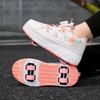 2026 New Style Double-Row Wheel Roller Shoes with Mesh Surface for Girls