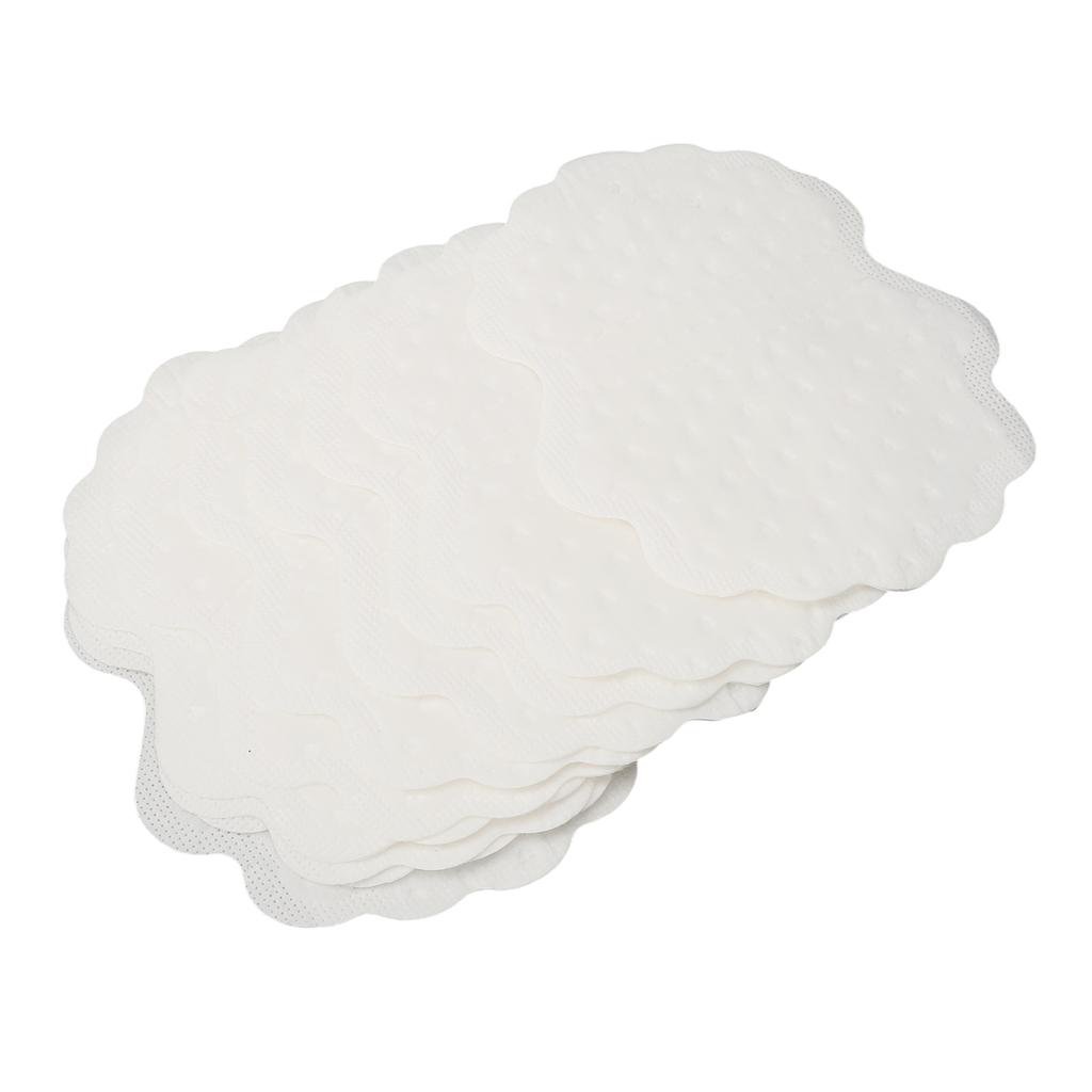 20pcs Underarm Sweat Pad Self Adhesive Absorbent Disposable Armpit Sweat Patch for Collar