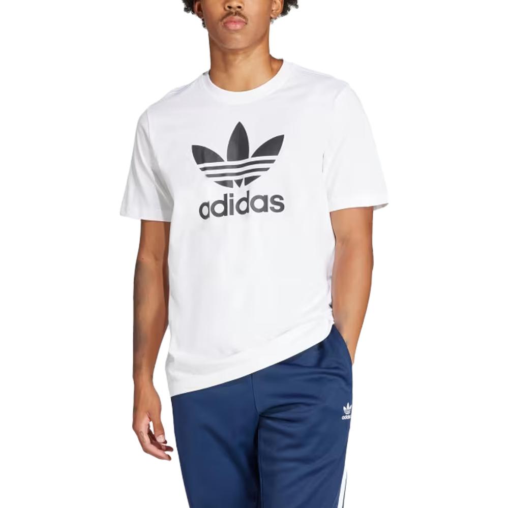 adidas Adicolor Trefoil Tee White Men Streetwear IV5353