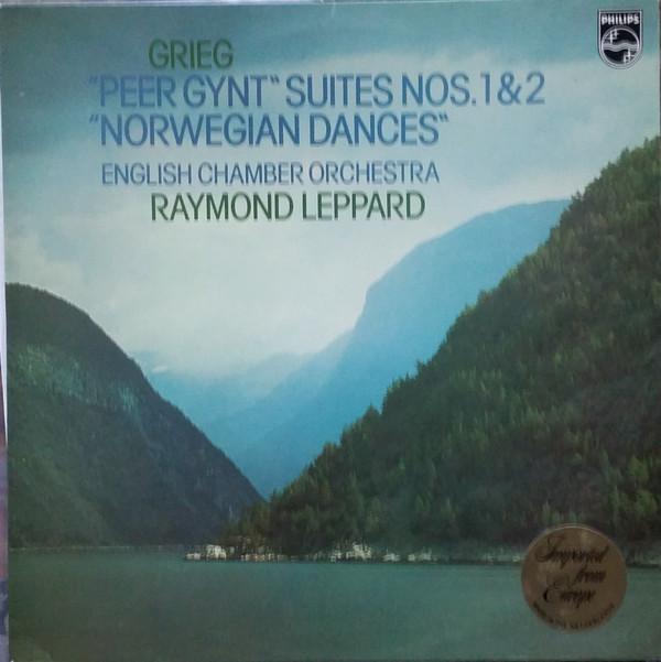 

LP Record RAYMOND LEPPARD, ENGLISH CHAMBER OR - Grieg Peer Gynt Suiten Nr1 / Nr2 / 9500106 PHILIPS 1976 Netherland Classical Used