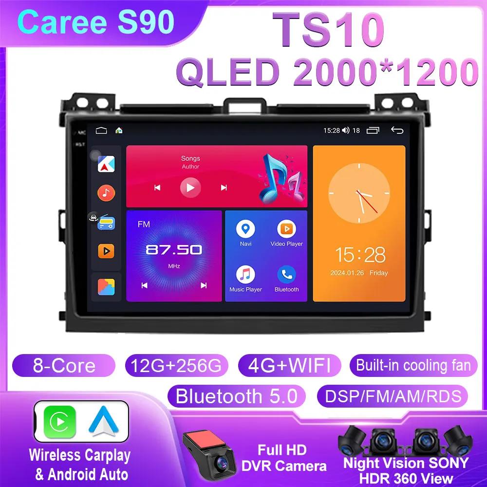 Android Car Radio For Toyota Land Cruiser Prado 120 3 III For Lexus GX470 GX 470 J120 2002 - 2009 Car Multimedia Video Player BT