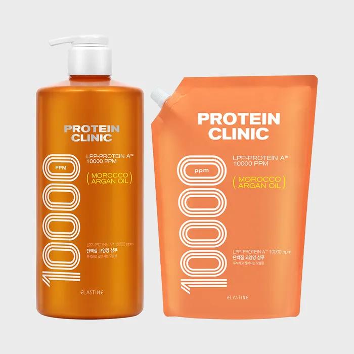 Elastin_ Protein Clinic 10000 Shampoo 1L 1ea + Refill 900ml 1ea