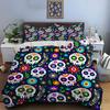 Mexican Style Skull Guitar Print Bedding Set Duvet Cover 1 Duvet Cover 2 Pillowcases Adult And Kids Bedding Set Luxury Gifts