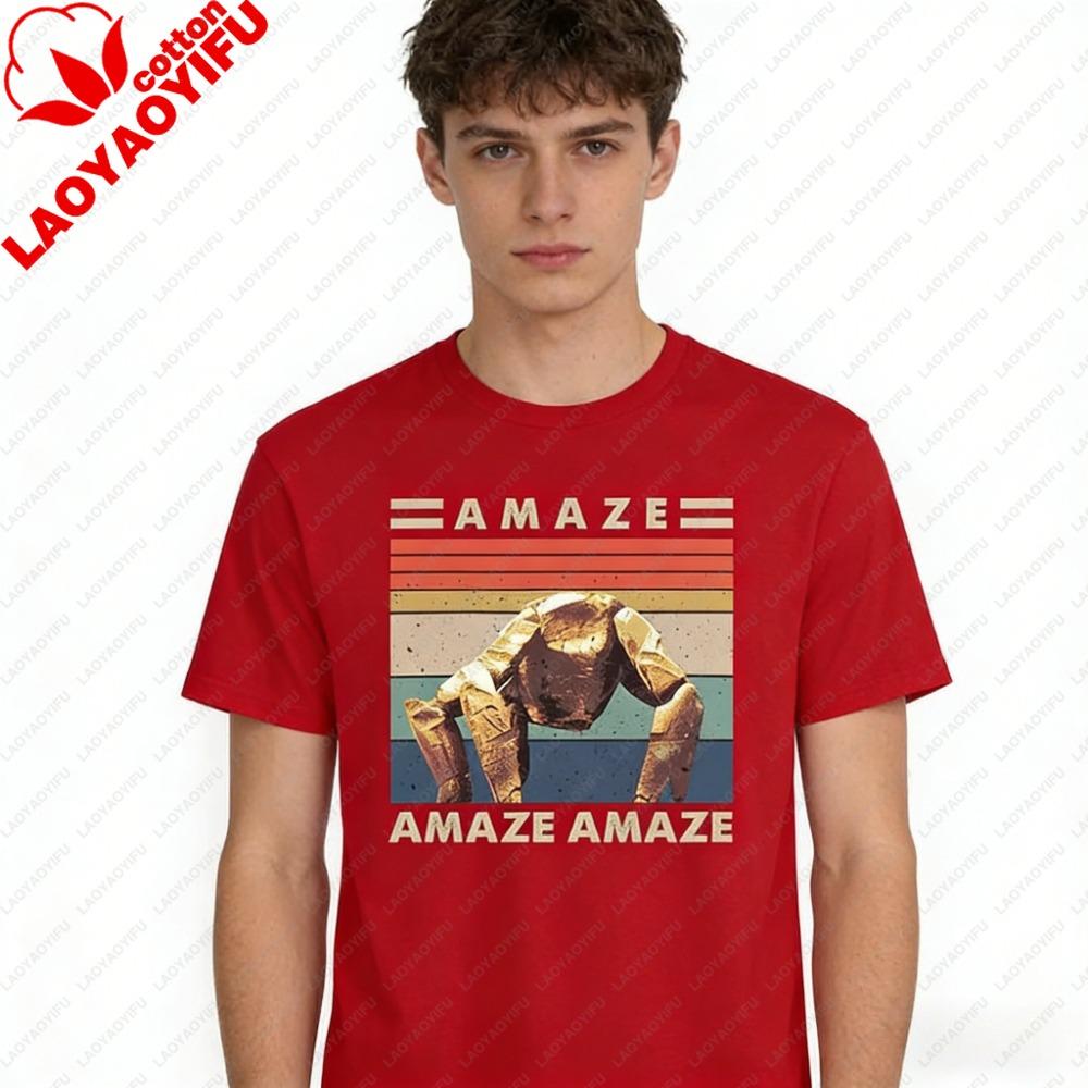 Rocky Amaze Amaze Amaze Vintage Unisex Tshirt Science Fiction Lover Retro Gift Shirt Rocky Ryan Gosling PHM Tee Unisex Unisex Tops