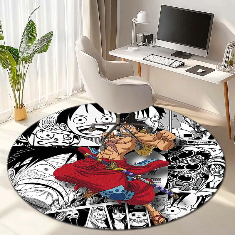 Scimmia D Carina. Tappeto Luffy dal manga giapponese ONE PIECE è morbido, per la casa, la camera da letto, decorazione zerbino, e tappeto antiscivolo E9