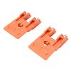 2 Pcs Hinge Installation Fixing Plate Strong Magnetic Foldable Hinge Installation Positioner for Most Door Hinges and