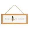 Yona Wall Decoration 38X15 Cm With A Motivating Inscription