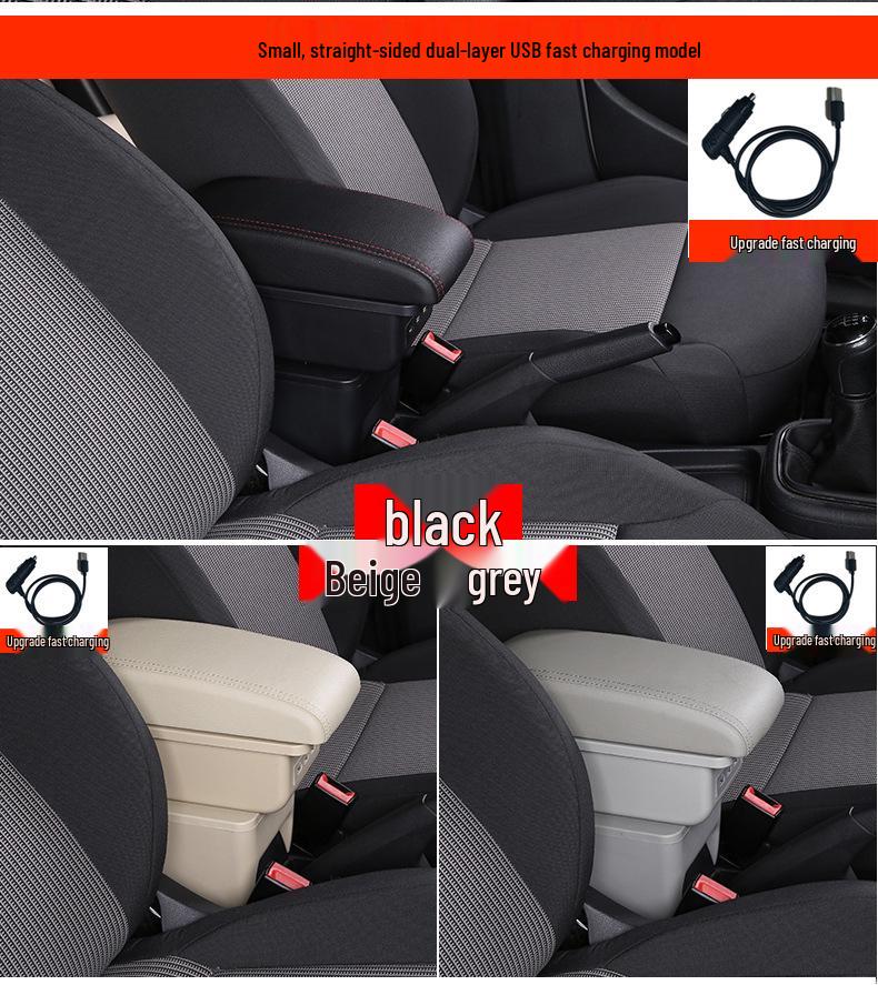 Chevrolet SPIN 2025 Center Armrest Box for South America – Easy Install, No Drilling