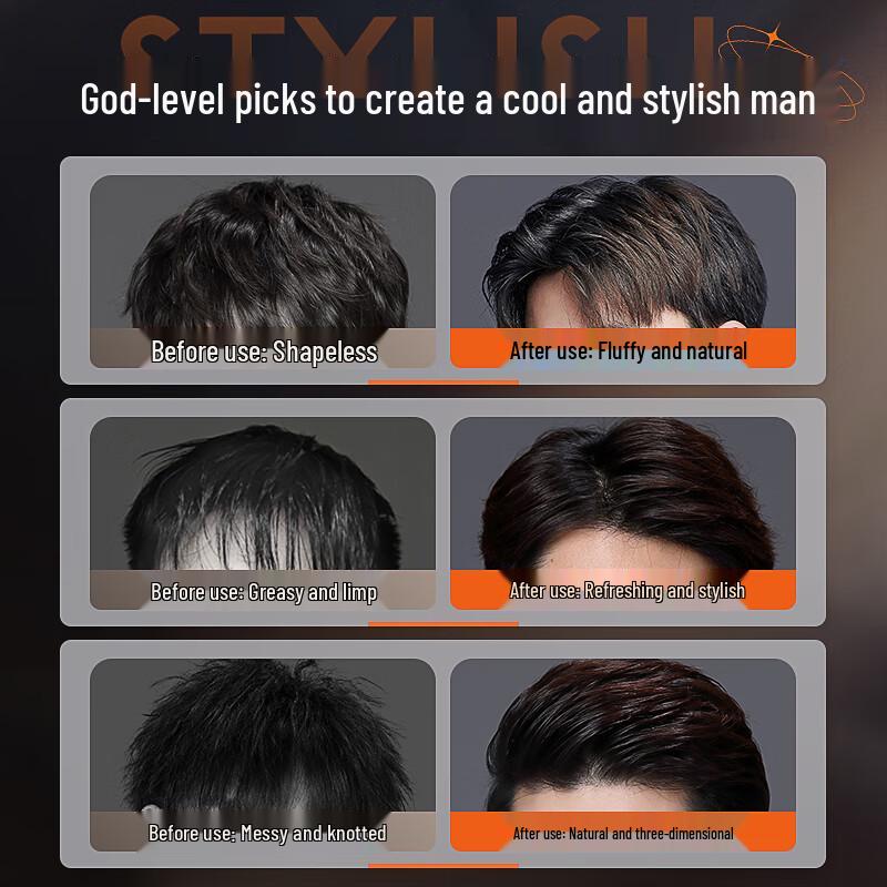 Hanfang Wugu Men's Matte Strong Hold Hair Clay