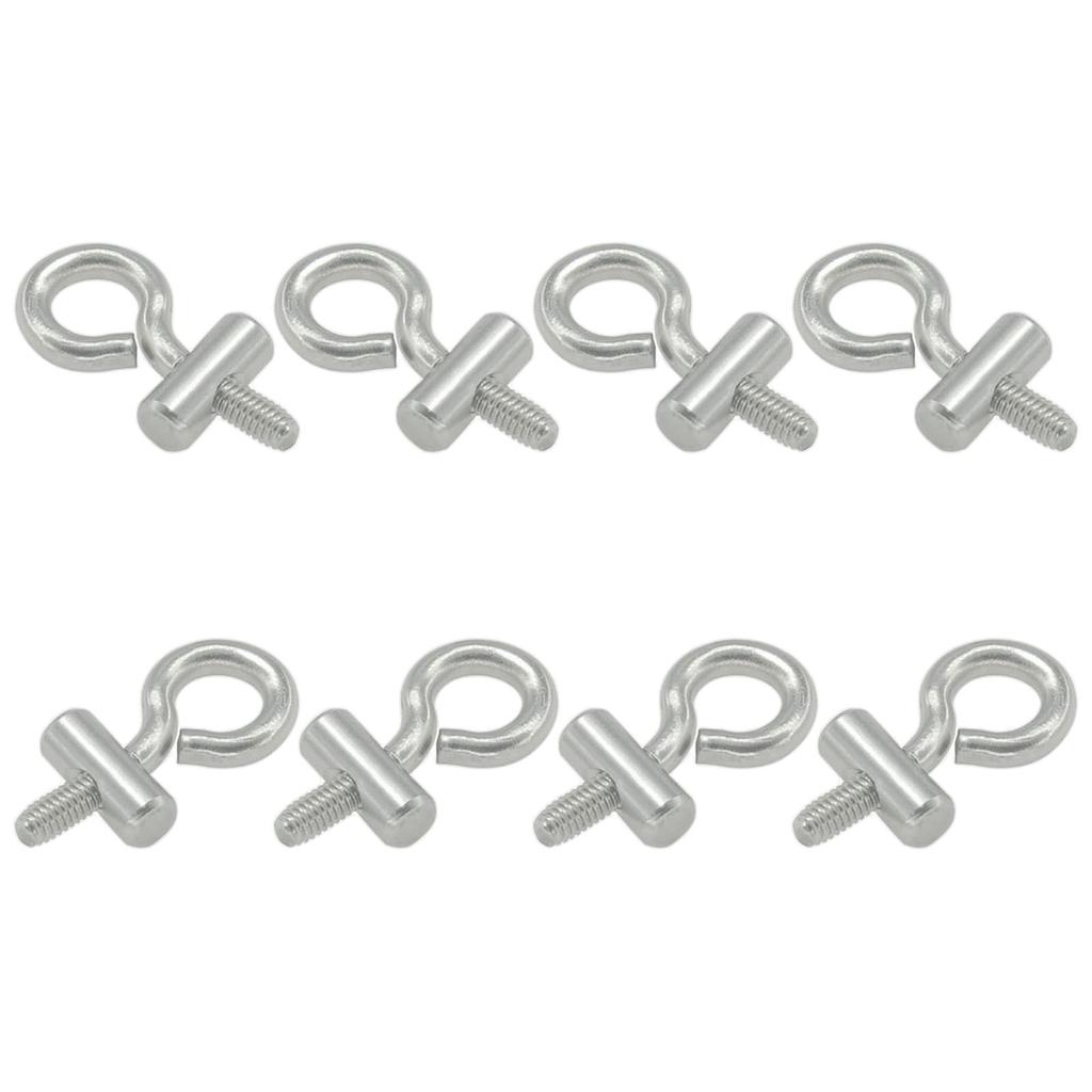 Stainless Steel Piping Rails Stoppers 6mm Compatible For Caravans Motorhome Camping Tent Accessories Secure Attachment