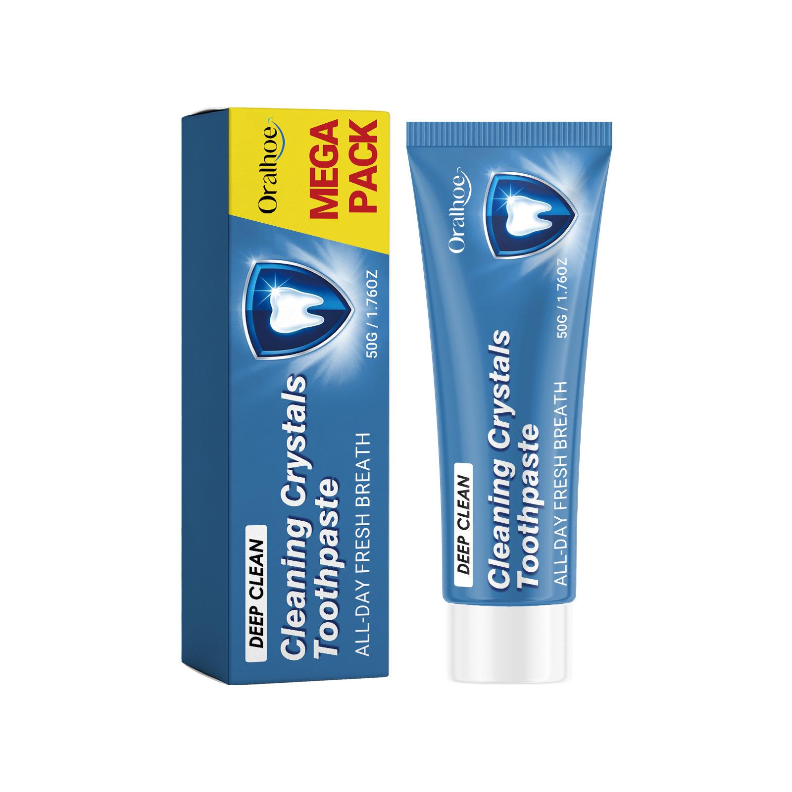ORALHOE Refreshing Toothpaste for Fresh Breath, Gentle Tartar Clean, Odor Control, and Brighter Teeth