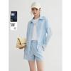 Women's French Style Loose Shirt & Pleated Shorts Set