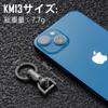KeyUnity Titanium Keychain with 360° Rotating Connector, Non-Separable, KM13 Quick Release Key Ring, Lightweight, Compact, Rust-Resistant, Key Loss Pr