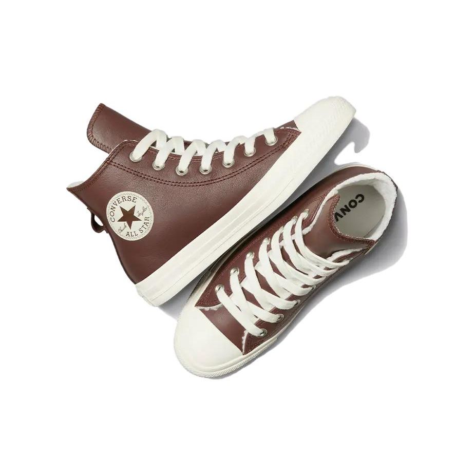 Converse Chuck Taylor All Star Leather High 'Faux Fur Lining - Eternal Earth Brown' A07946C