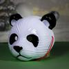 Festival Panda Full Face Mask For Halloween Christmas Parties Costume Accessory Kids Adults Safe Comfortable PVC Plastic