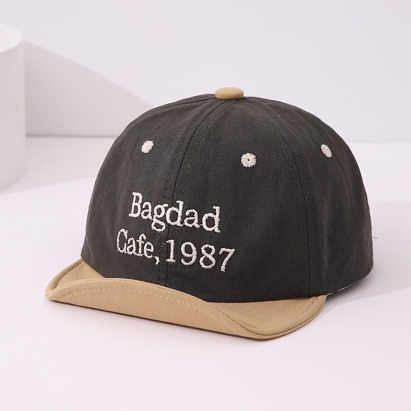 Cute Bear Kids Baseball Cap With Sunshade For Spring Autumn Playtime