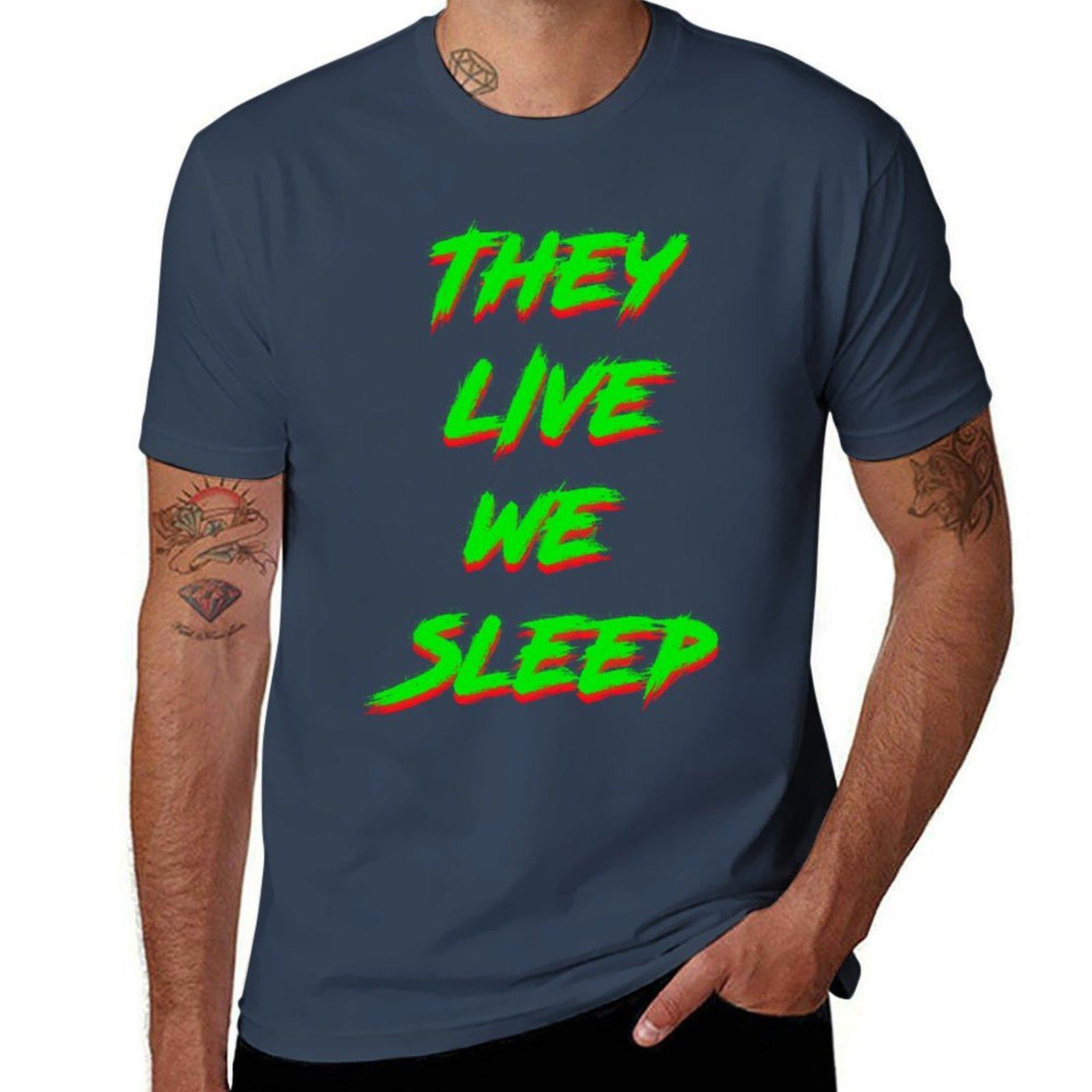 They Live (Green) Tshirt Quick Dry Fishing Tshirt S