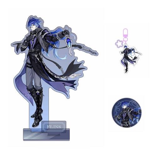 

Genshin Impact Friends Goods Lucky Bag Set: Acrylic Stand, Tin Badge, Keychain, Shikishi, Transparent Card, Genshin Impact Goods (Set of 3)