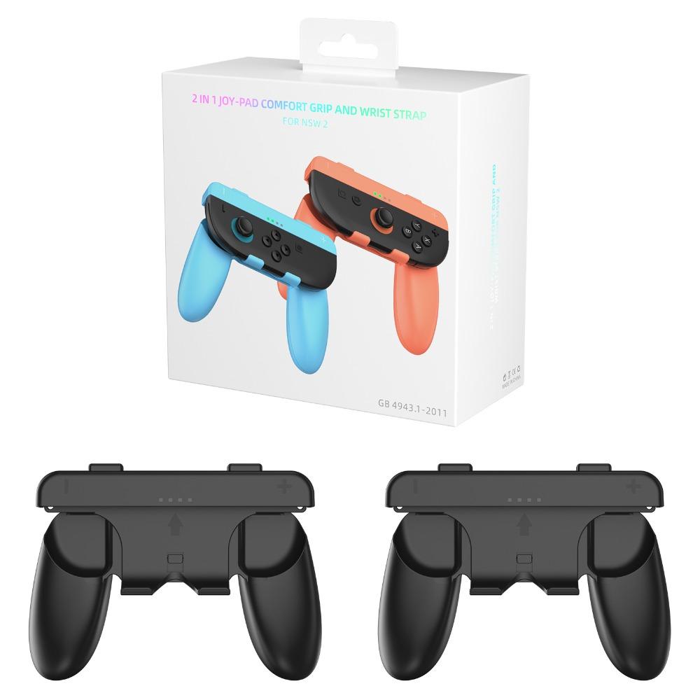 For 2pcs NEW Anti-Slip Controller Grip Ergonomic DIY Joycon Grips Detachable Grip Holders for Nintendo Switch2 Game Accessories