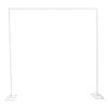 Sturdy Wedding Stand – 2.4x2.4m, Iron Construction, Perfect for Balloons, Flowers, and Curtains