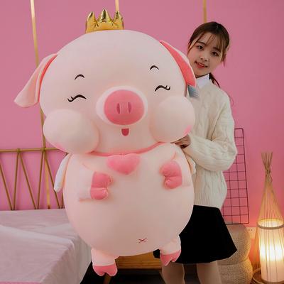 1 adet 30-70 cm Dev Karikatür Sevimli Pembe Domuz Peluş Oyuncaklar Doldurulmuş Domuz Bebekler Yumuşak Yastık Kızlar Çocuklar için Doğum Günü Hediyeleri