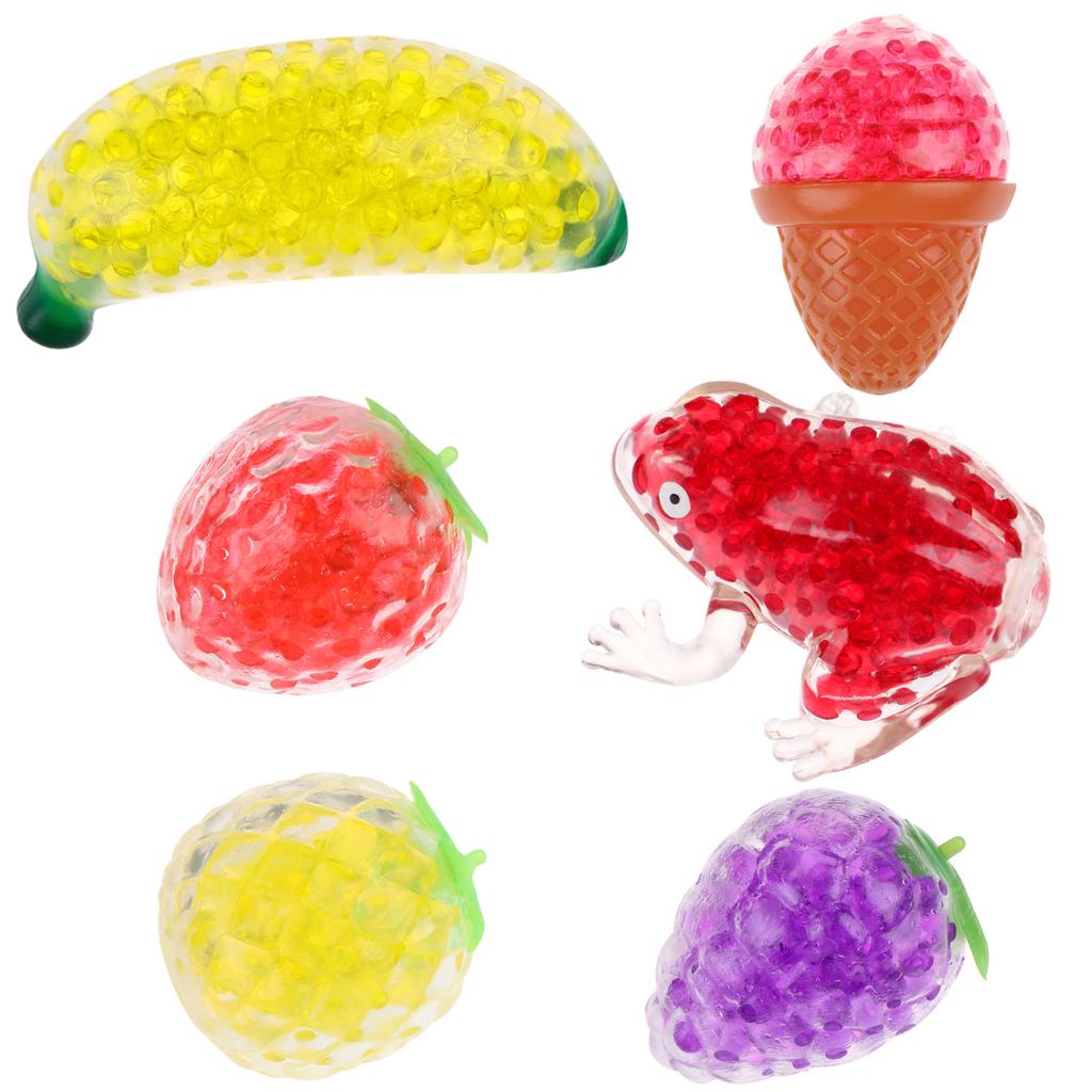 6 sztuk wycisnąć owoce piłka żaba banan